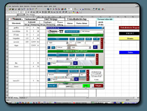Nyomdai utókalkulációs program (MS Excel/Visual Basic)